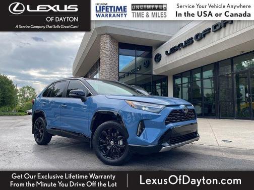 Midnight Black Metallic 2025 Toyota RAV4 Hybrid SE