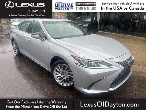 Silver Lining Metallic 2021 Lexus ES 300h Luxury