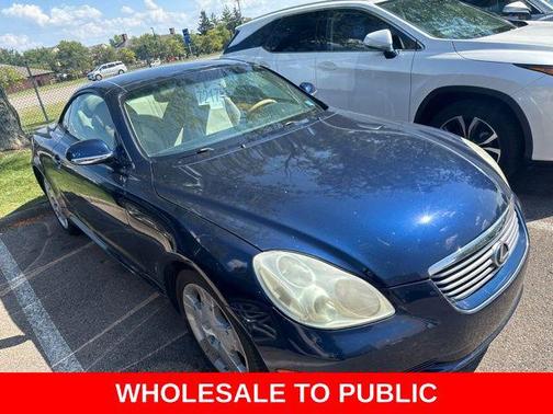 Indigo Ink Pearl 2002 Lexus SC 430 Base