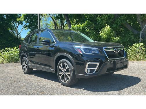 Black 2021 Subaru Forester Limited