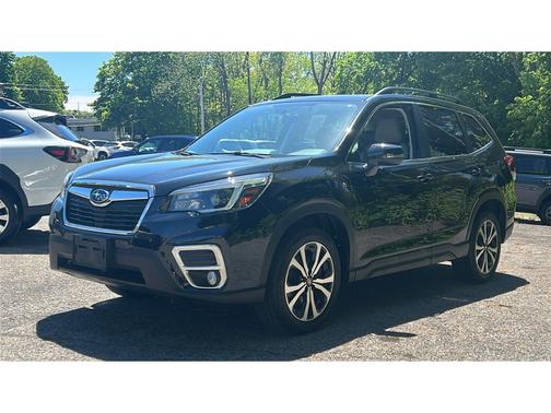 Black 2021 Subaru Forester Limited