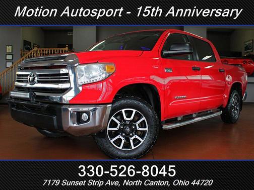 Radiant Red 2016 Toyota Tundra SR5