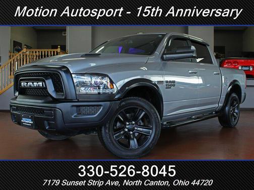 Billet Silver Metallic Clear Coat 2021 RAM 1500 Classic Warlock