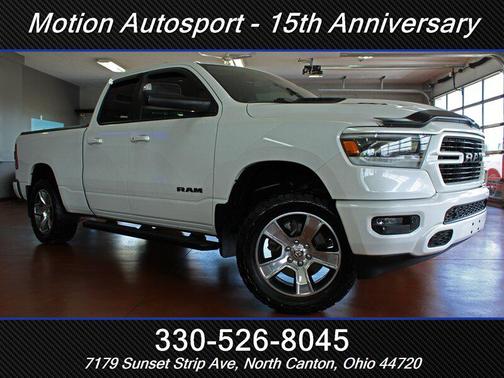 Bright White Clear Coat 2020 RAM 1500 Sport