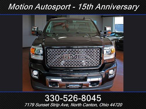 Onyx Black 2016 GMC Sierra 3500 Denali