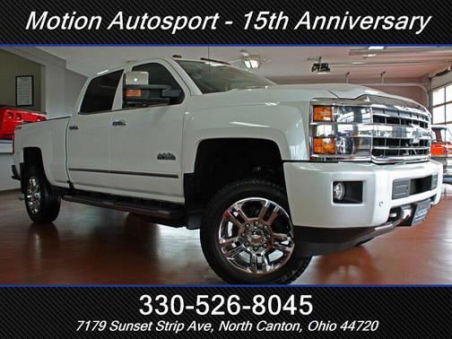 Iridescent Pearl Tricoat 2018 Chevrolet Silverado 2500 High Country