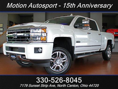 Iridescent Pearl Tricoat 2018 Chevrolet Silverado 2500 High Country