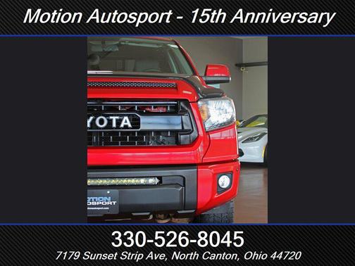 Barcelona Red Metallic 2017 Toyota Tundra TRD Pro