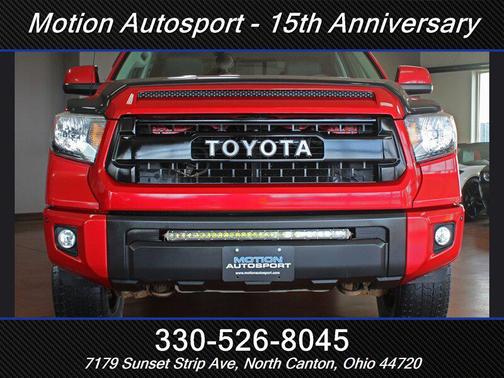 Barcelona Red Metallic 2017 Toyota Tundra TRD Pro