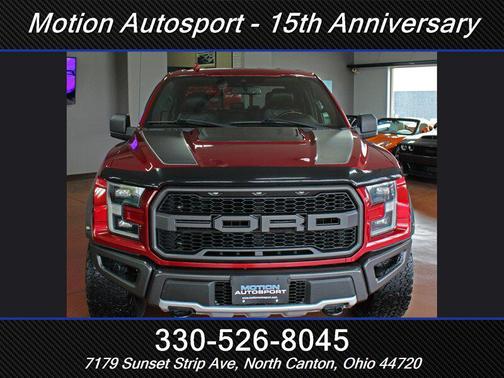 Ruby Red Metallic Tinted Clearcoat 2019 Ford F-150 Raptor