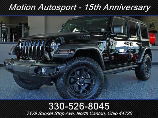 Black Clear Coat 2022 Jeep Wrangler Unlimited Sport