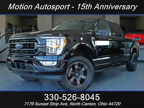 Agate Black 2021 Ford F-150 XLT