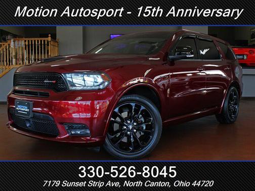 Octane Red Pearl Coat 2020 Dodge Durango R/T Black Top Edition Moonroof