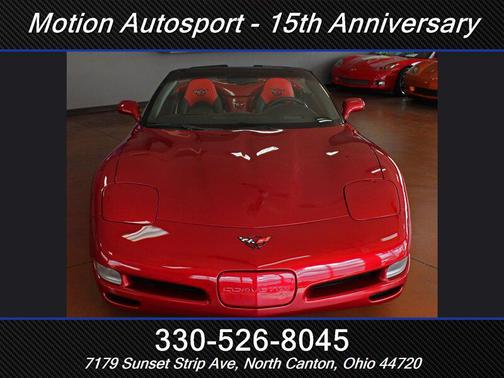 Magnetic Red Metallic II 2004 Chevrolet Corvette Base