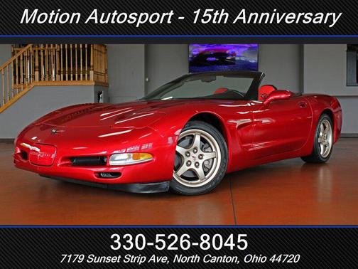 Magnetic Red Metallic II 2004 Chevrolet Corvette Base