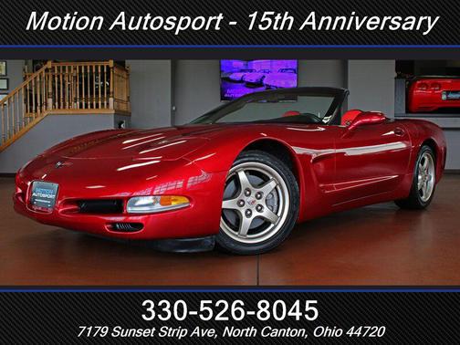 Magnetic Red Metallic II 2004 Chevrolet Corvette Base