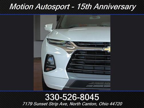 Iridescent Pearl Tricoat 2021 Chevrolet Blazer Premier