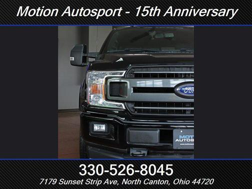 Shadow Black 2018 Ford F-150 XLT