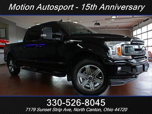 Shadow Black 2018 Ford F-150 XLT