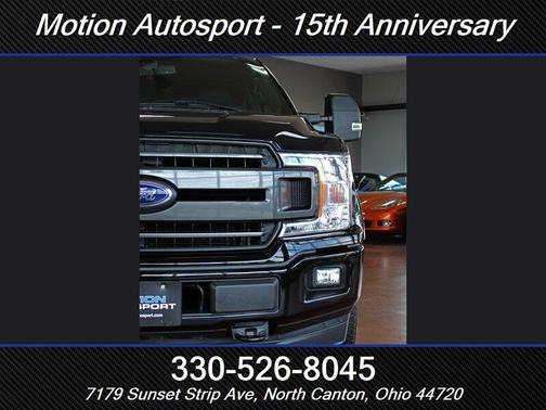 Shadow Black 2018 Ford F-150 XLT