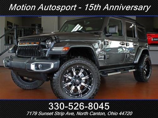Black Clear Coat 2018 Jeep Wrangler Unlimited Sahara
