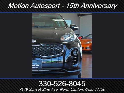 Black 2019 Kia Sportage EX