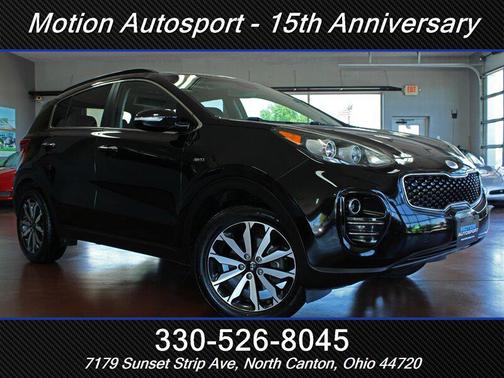 Black 2019 Kia Sportage EX