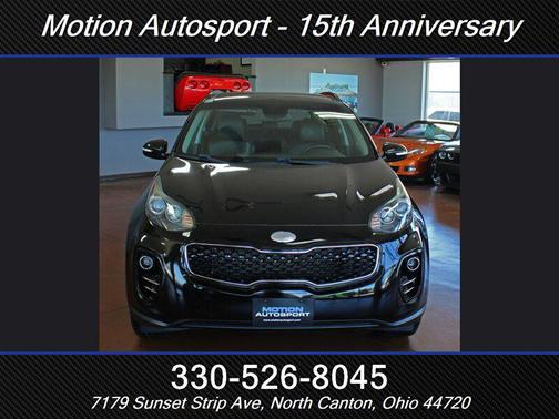Black 2019 Kia Sportage EX