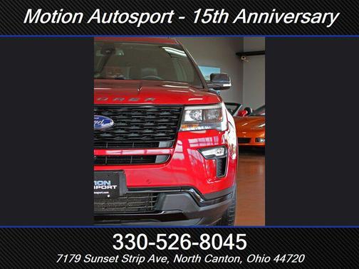 Ruby Red Metallic Tinted Clearcoat 2019 Ford Explorer Sport
