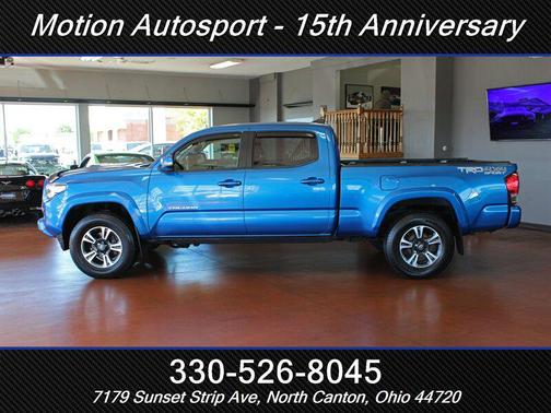 Blazing Blue Pearl 2016 Toyota Tacoma TRD Sport