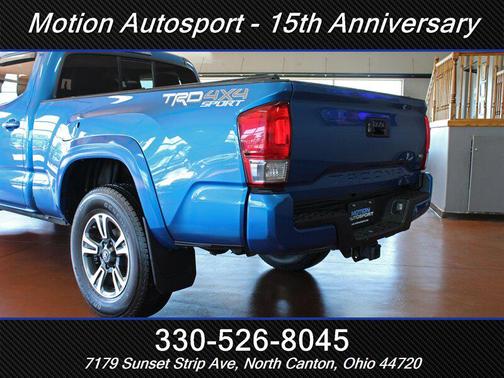 Blazing Blue Pearl 2016 Toyota Tacoma TRD Sport