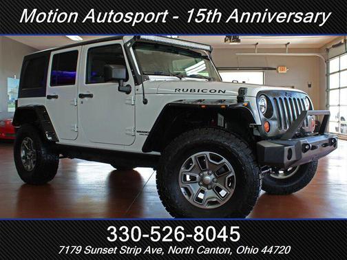 Bright White Clear Coat 2013 Jeep Wrangler Unlimited Rubicon