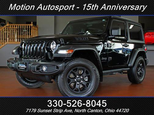 Black Clear Coat 2022 Jeep Wrangler Sport S