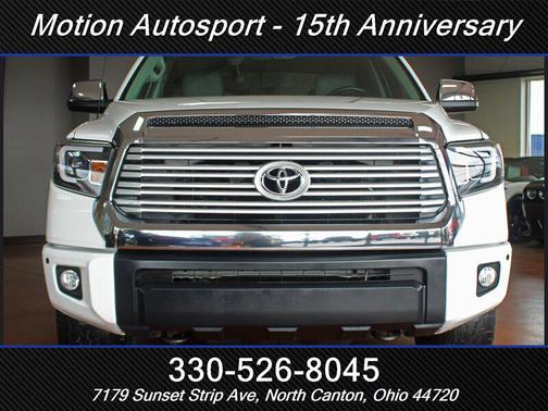 Super White 2016 Toyota Tundra Limited