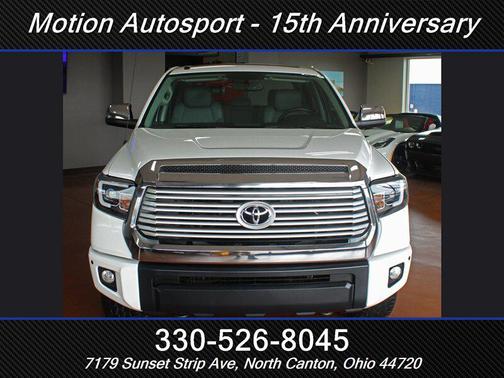 Super White 2016 Toyota Tundra Limited
