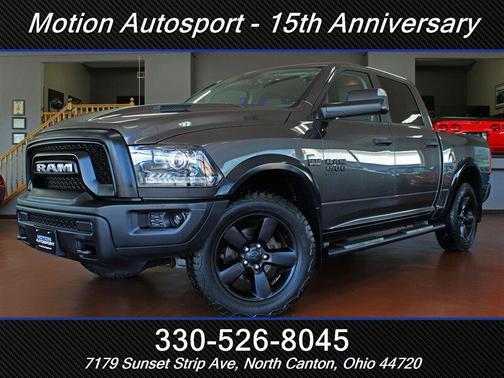 Granite Crystal Metallic Clear Coat 2020 RAM 1500 Classic Warlock
