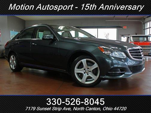 Steel Grey Metallic 2014 Mercedes-Benz E-Class E 350 Luxury 4MATIC