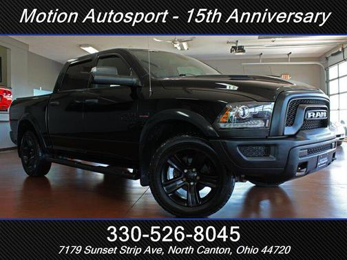 Diamond Black Crystal Pearl Coat 2021 RAM 1500 Classic Warlock