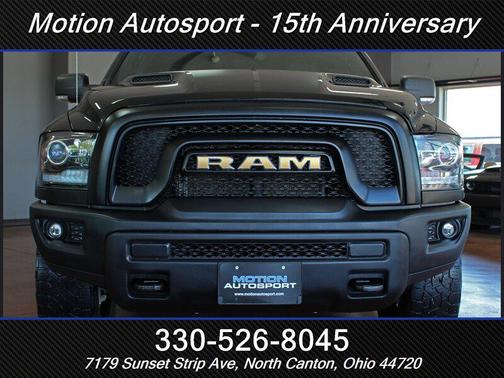 Diamond Black Crystal Pearl Coat 2021 RAM 1500 Classic Warlock 4X4