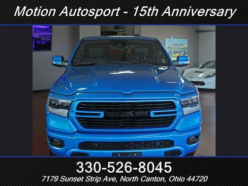 Hydro Blue 2021 RAM 1500 Sport