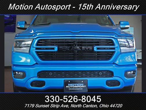 Hydro Blue 2021 RAM 1500 Sport