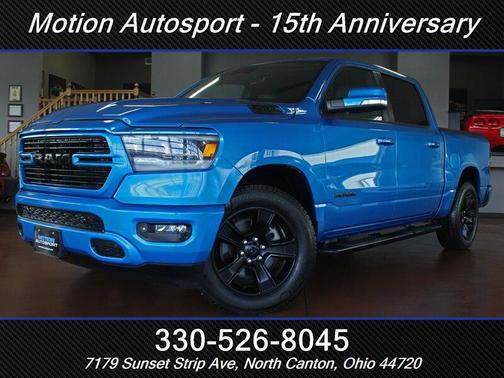 Hydro Blue 2021 RAM 1500 Sport