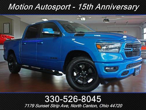 Hydro Blue 2021 RAM 1500 Sport