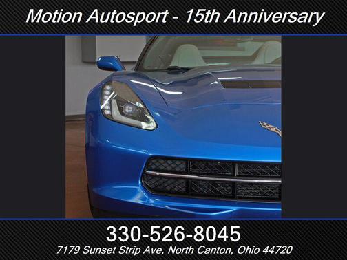 Laguna Blue Tintcoat 2014 Chevrolet Corvette Stingray Base