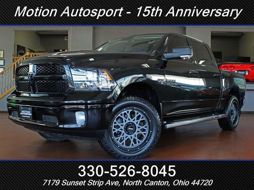 Black Clear Coat 2018 RAM 1500 Big Horn