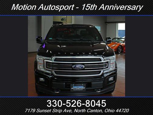 Shadow Black 2018 Ford F-150 Limited