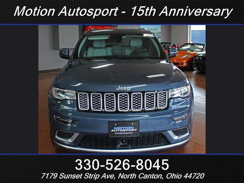 Slate Blue Pearl Coat 2020 Jeep Grand Cherokee Summit