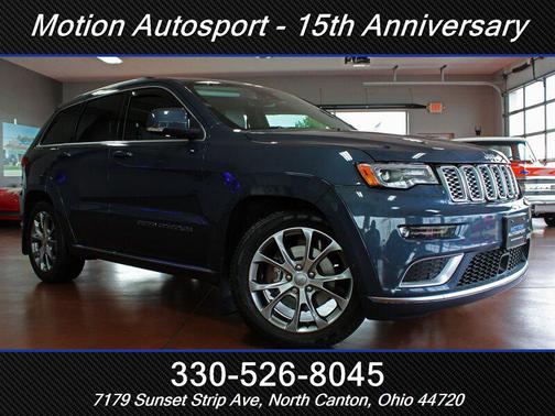 Slate Blue Pearl Coat 2020 Jeep Grand Cherokee Summit