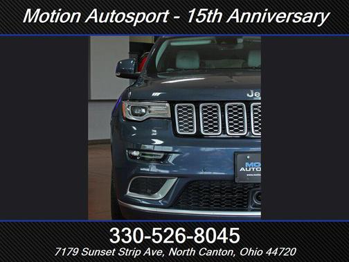 Slate Blue Pearl Coat 2020 Jeep Grand Cherokee Summit