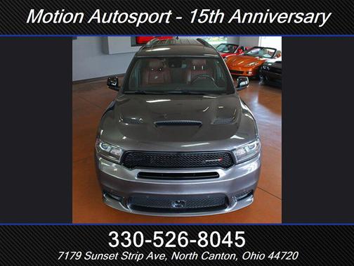 Granite Crystal Metallic Clear Coat 2020 Dodge Durango R/T Black Top Edition Moonroof